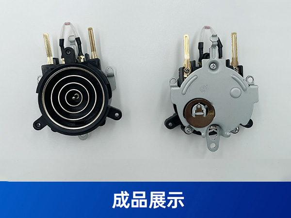 全自動二極管套膠管熱縮鉚接機 自動上料/自動組裝/熱縮/下料