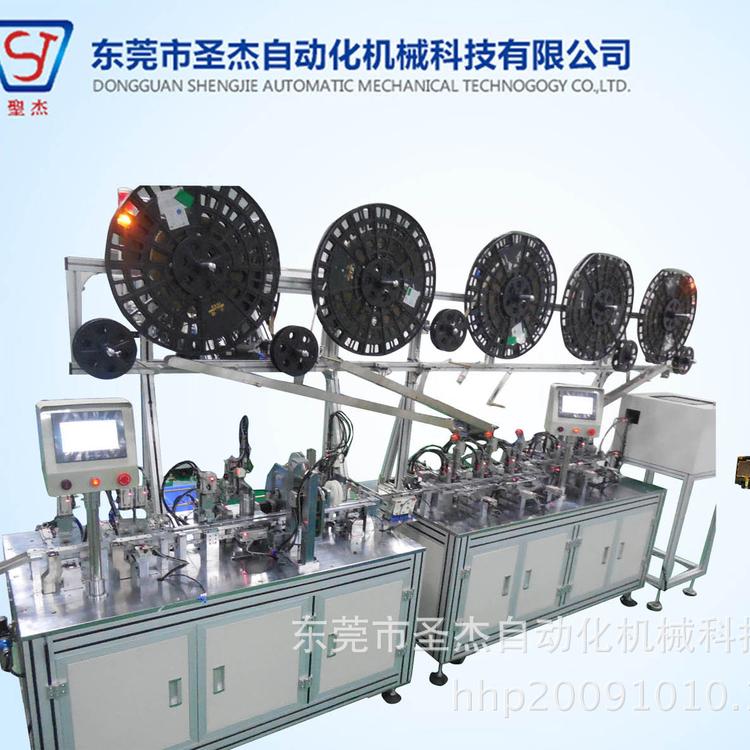 非標自動化設備耳機接口連接器組裝機生產廠家