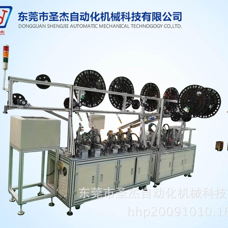 非標自動化設備耳機接口連接器組裝機生產廠家