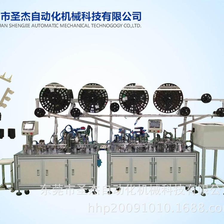 非標自動化設備耳機接口連接器組裝機生產廠家